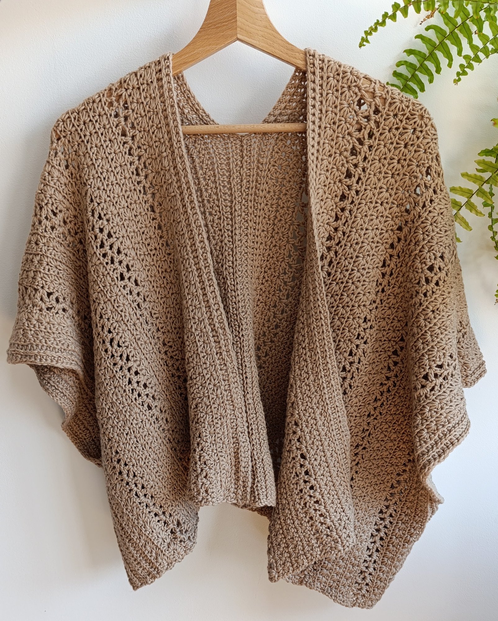 Patron Crochet - Cardigan Kimono || FR & EN