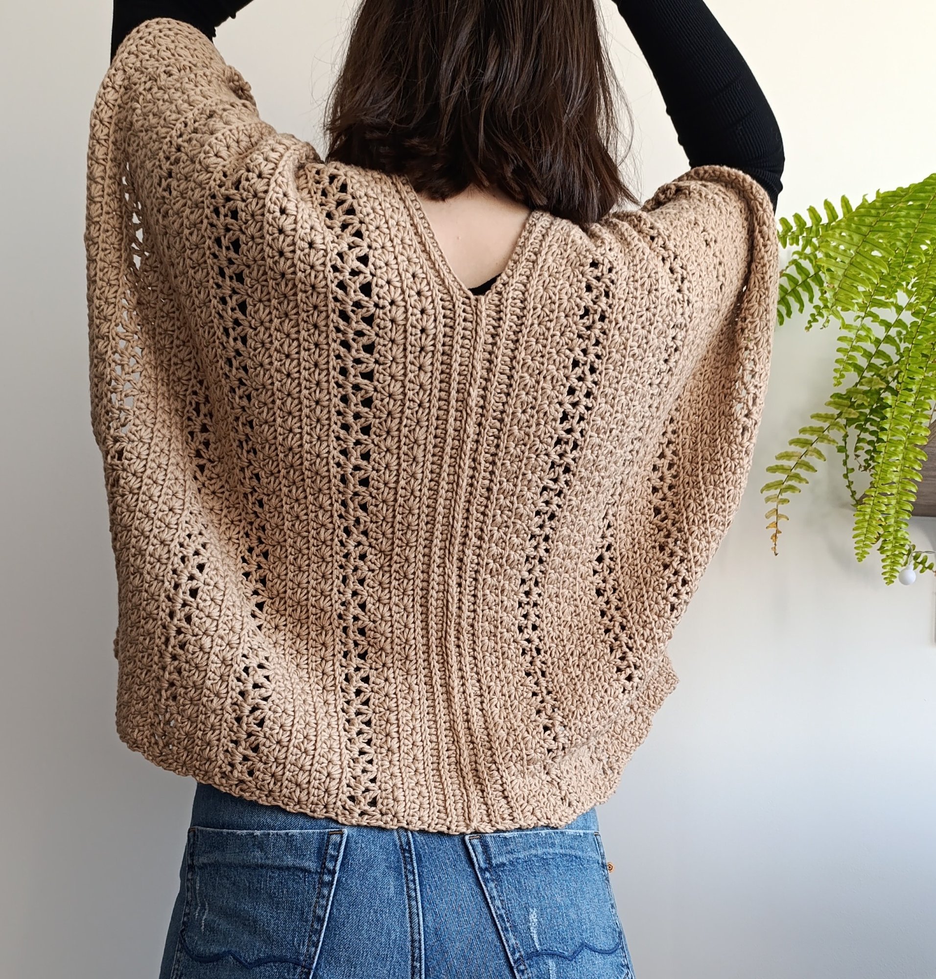 Patron Crochet - Cardigan Kimono || FR & EN