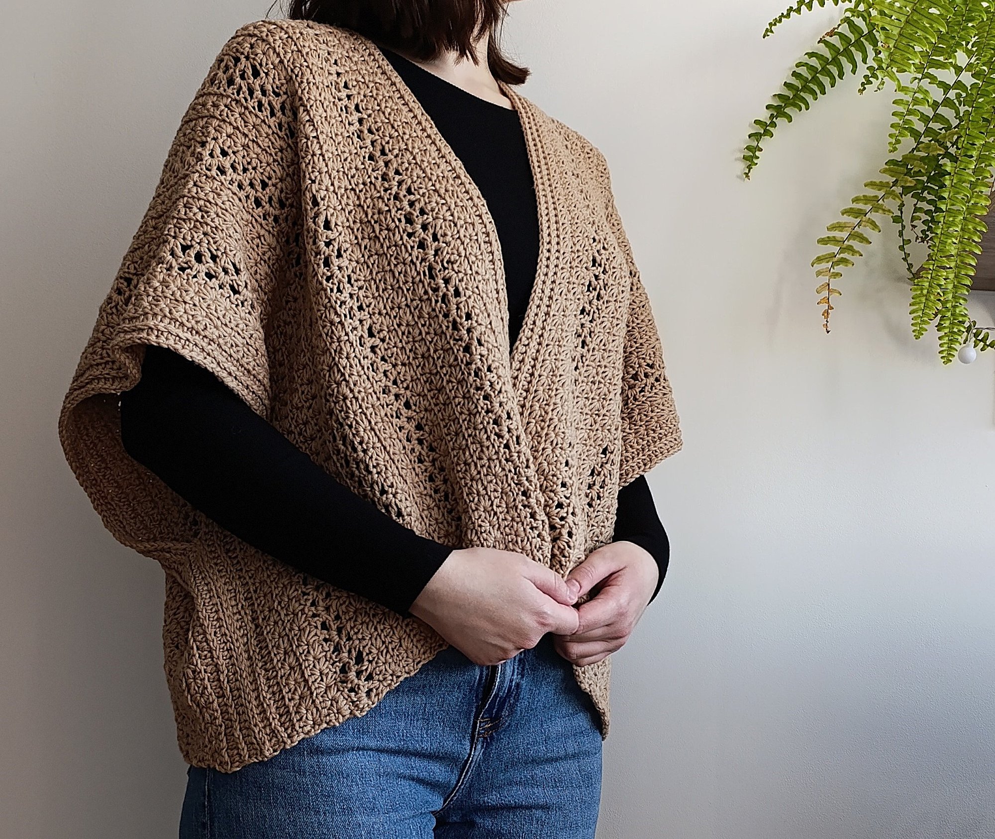 Patron Crochet - Cardigan Kimono || FR & EN