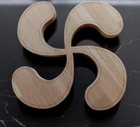 Croix Basque ou Lauburu en basque