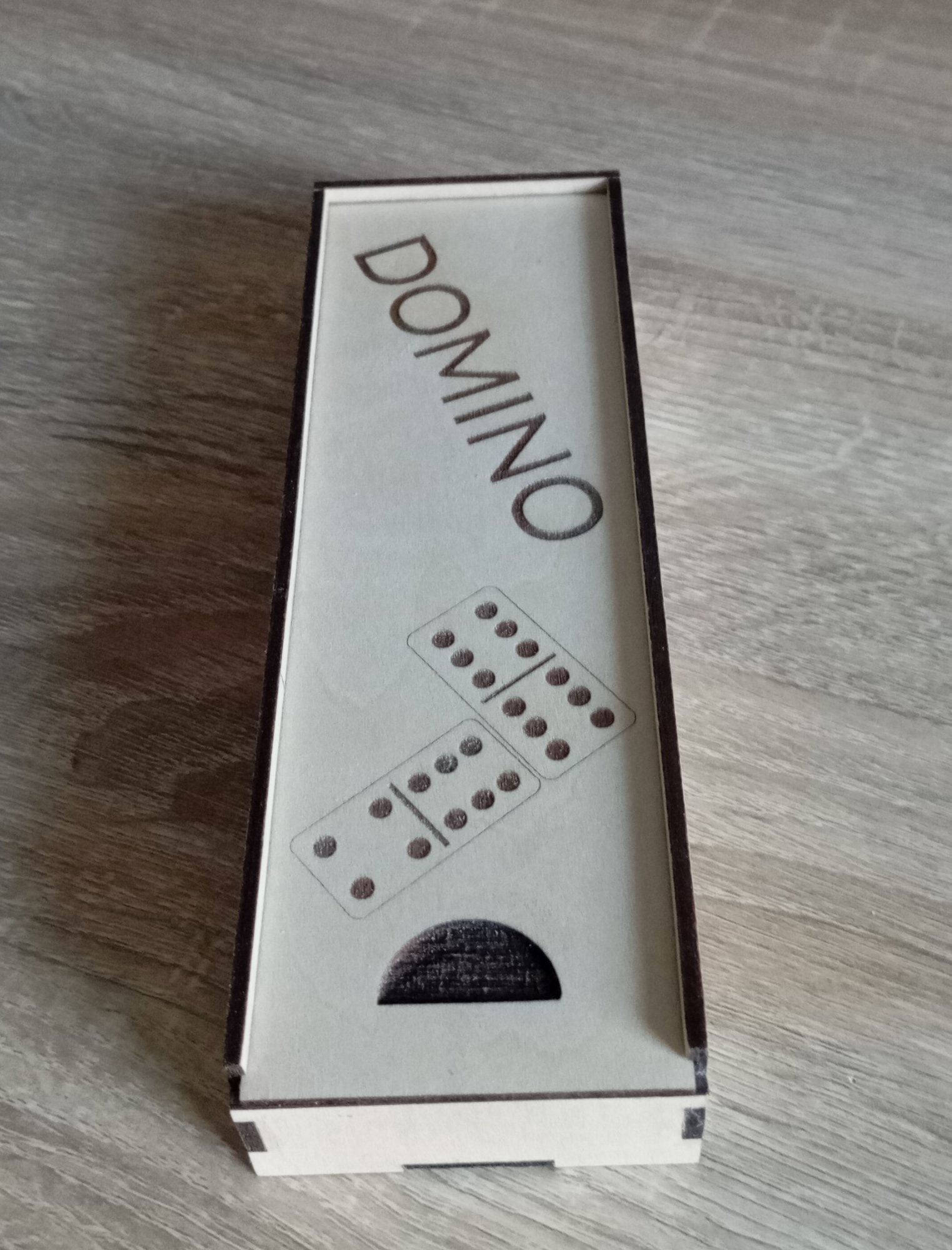 Domino, domino en Bois, 28 dominos, Jeu de Domino, Jeux en Bois,  Jouet de Domino en Bois, Cadeaux pour Noël