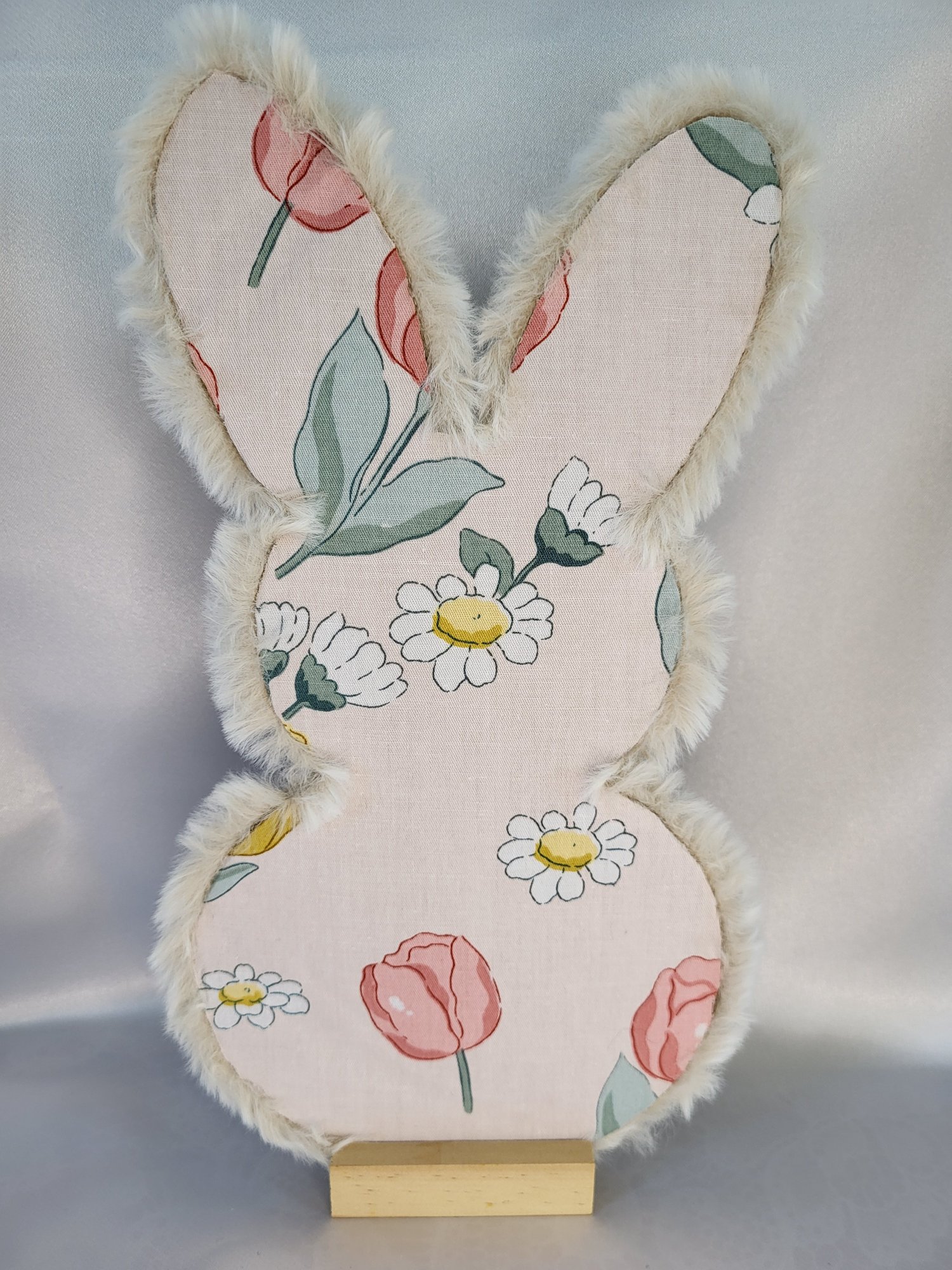 "Bonie & Clyde" Silhouette lapin double face