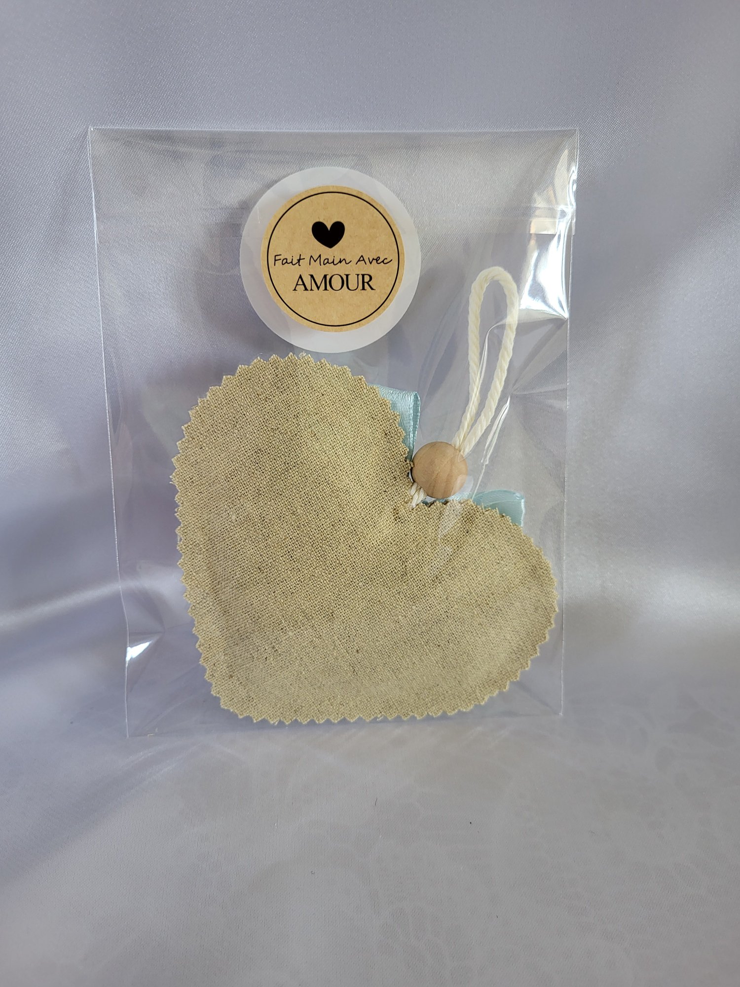 "Mon Cœur" Décoration parfumé à l'huile essentielle de lavande bio