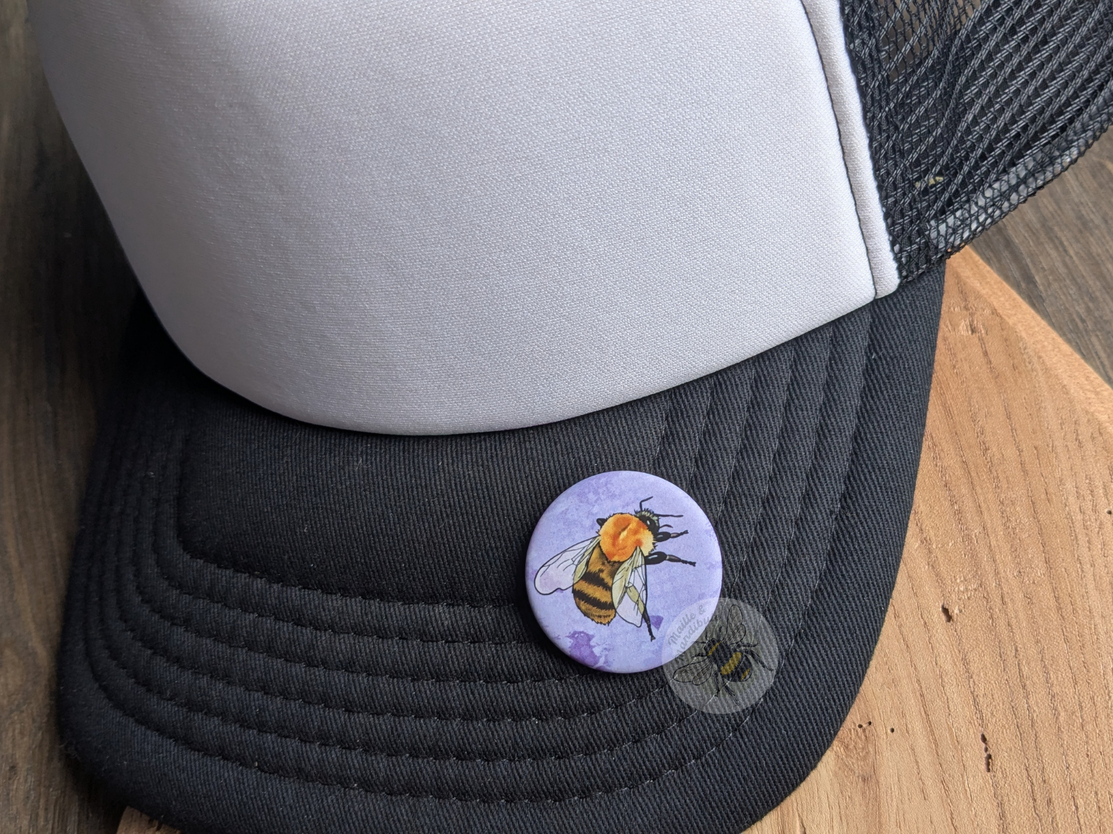 Badge Bourdon  des champs - Petit ambassadeur des prairies