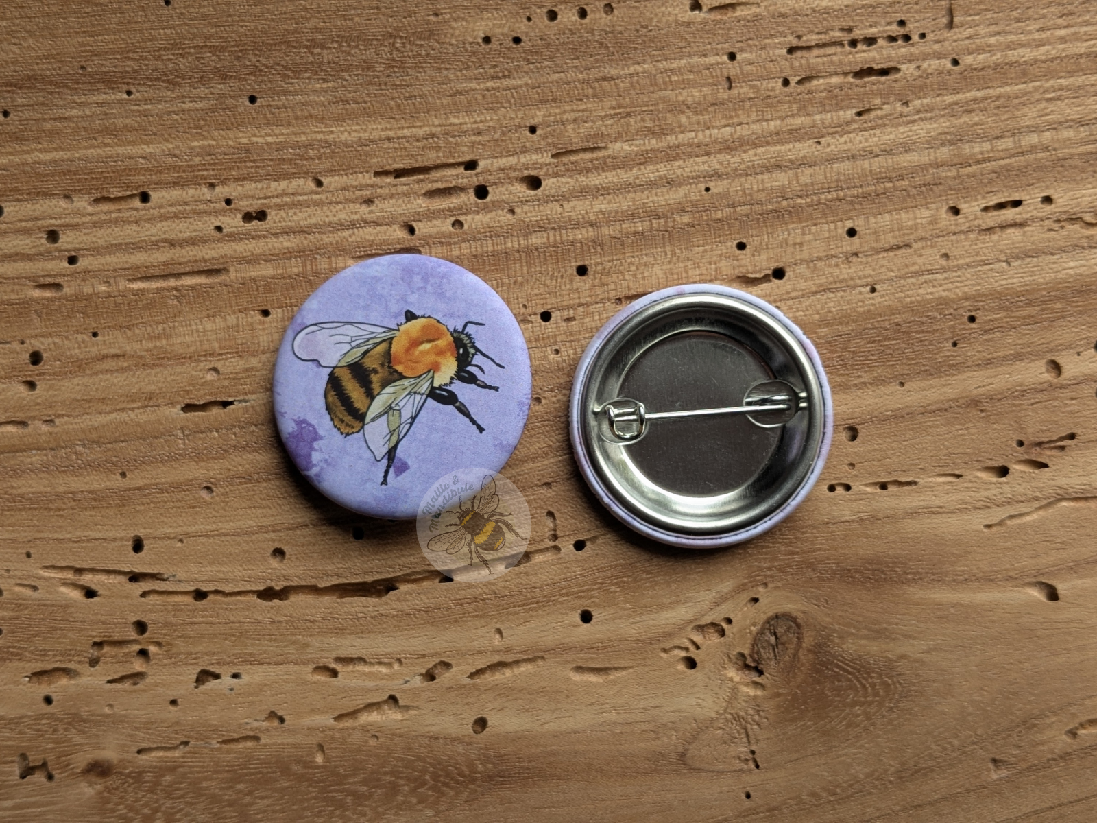 Badge Bourdon  des champs - Petit ambassadeur des prairies