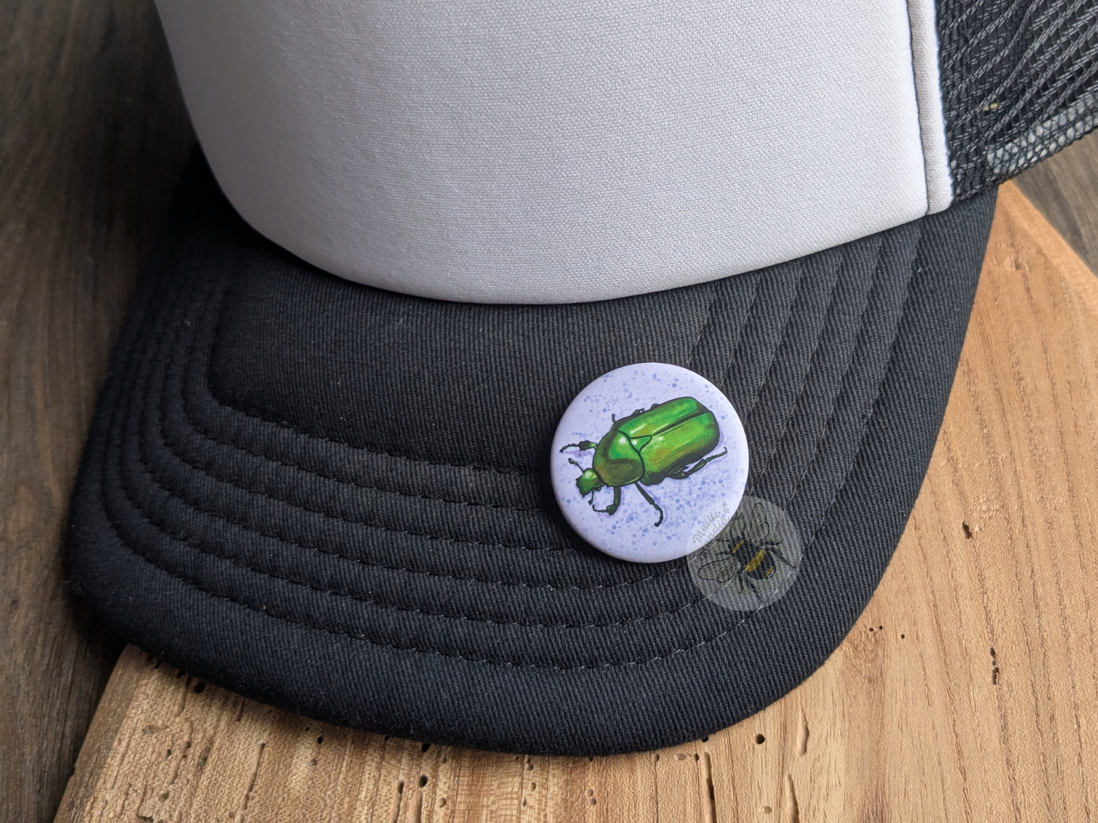 Badge Cétoine - Le petit bijou des jardins