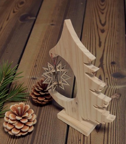 Sapin de Noël et étoile