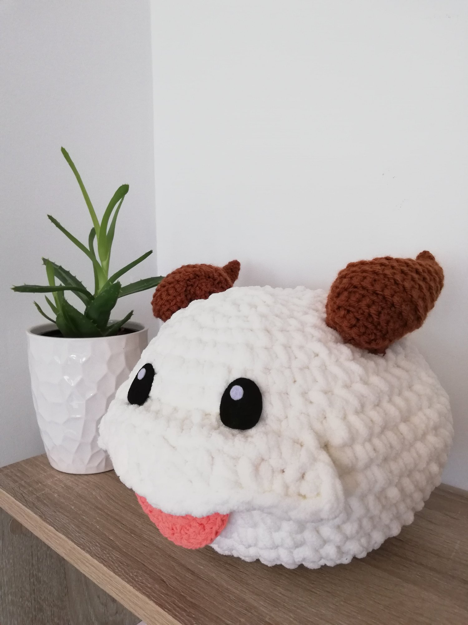 Patron Crochet - Poro || FR & EN || Inspiré de LoL