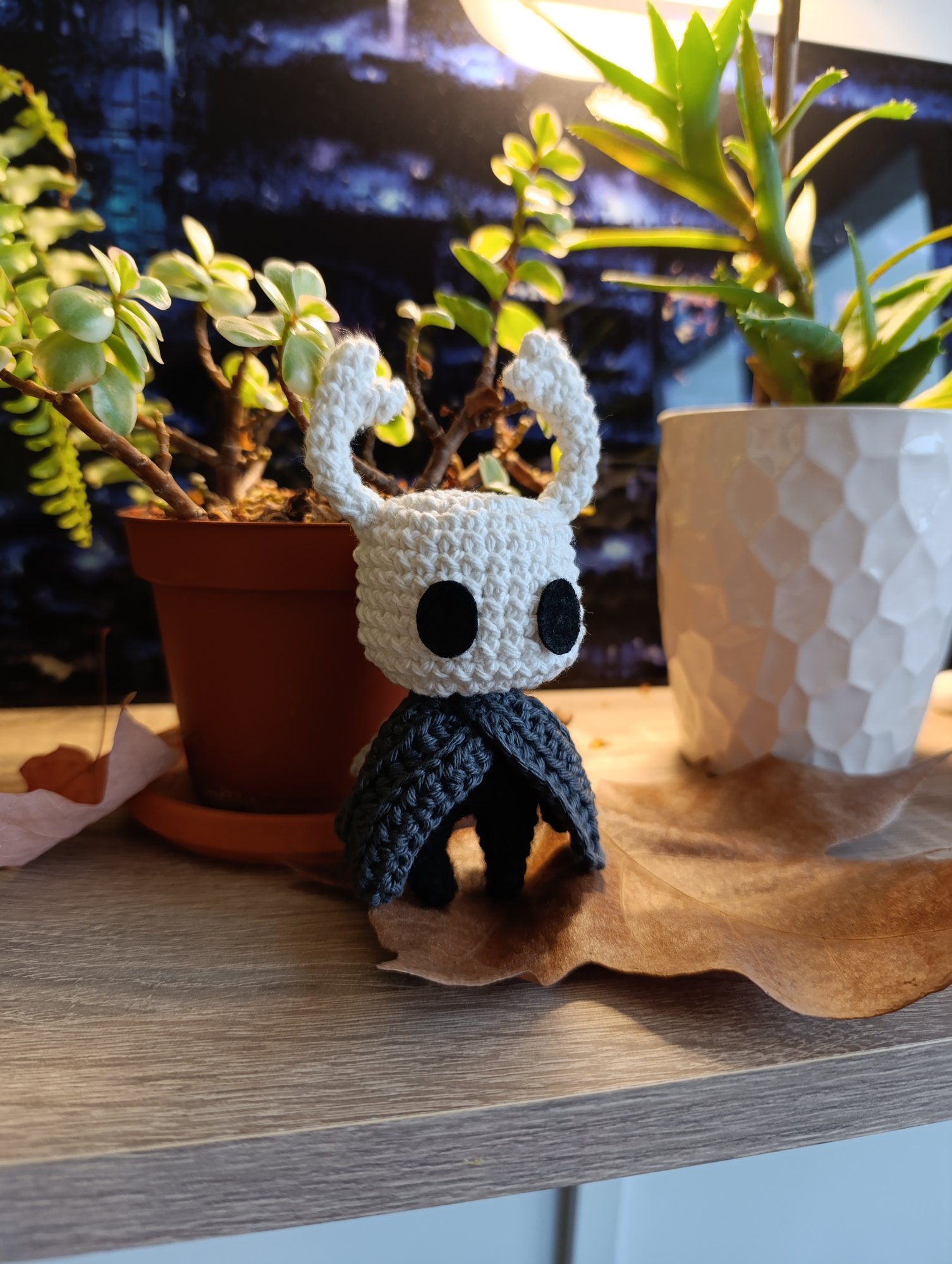 Patron Crochet - Knight || FR & EN || Inspiré de Hollow Knight