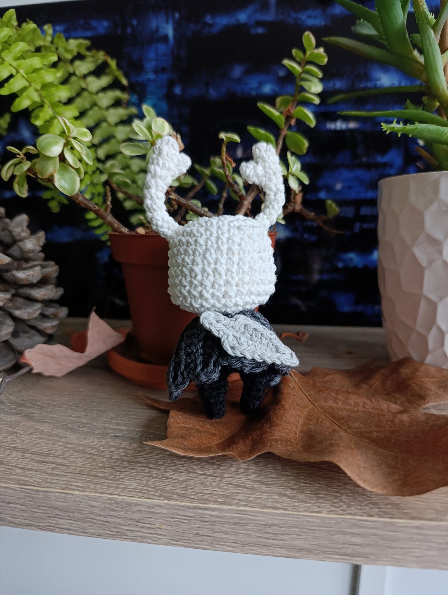 Patron Crochet - Knight || FR & EN || Inspiré de Hollow Knight