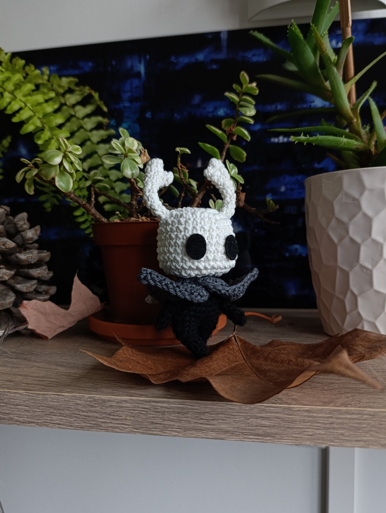Patron Crochet - Knight || FR & EN || Inspiré de Hollow Knight