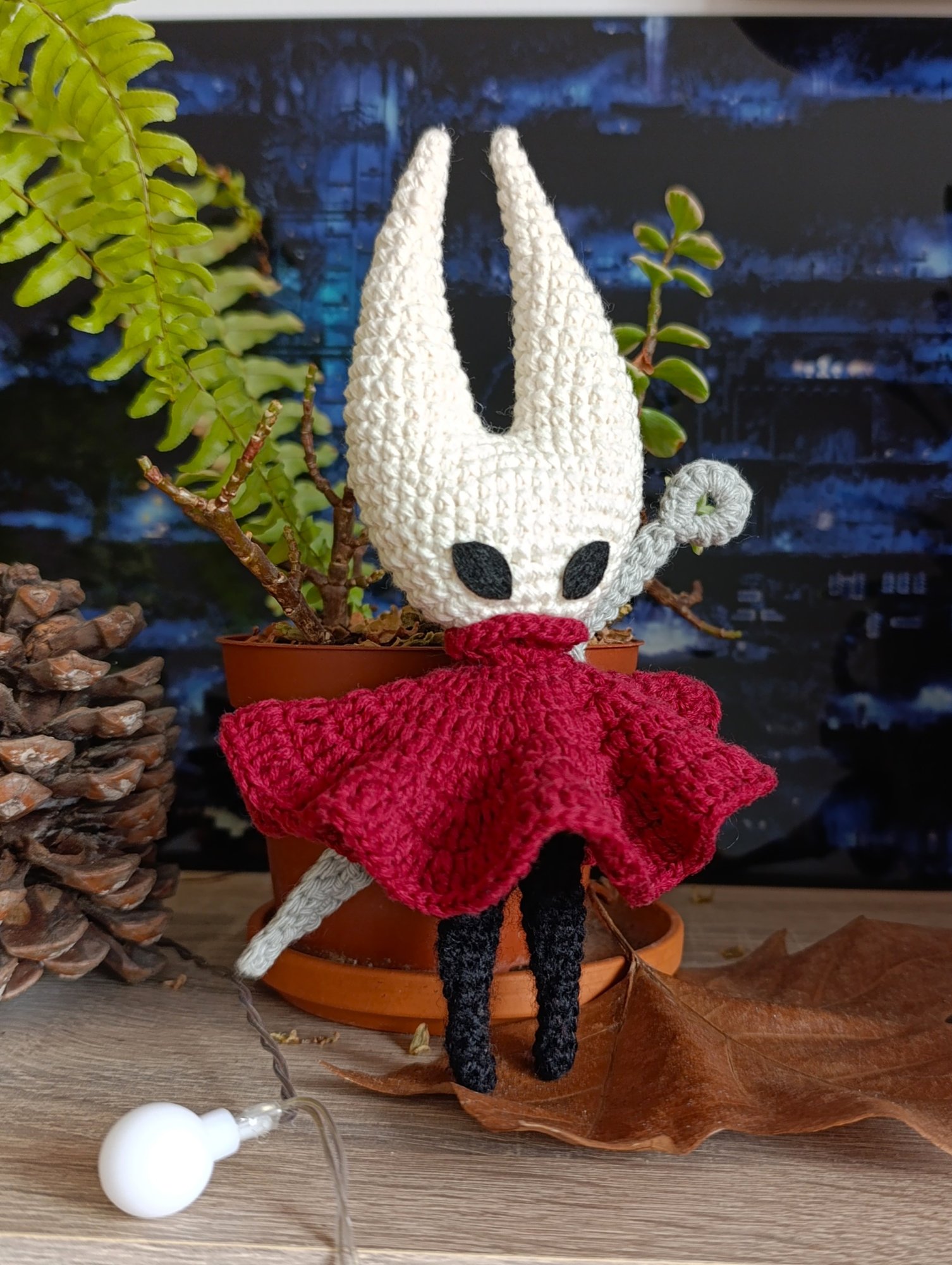 Patron Crochet - Hornet || FR & EN || Inspirée de Hollow Knight Silksong