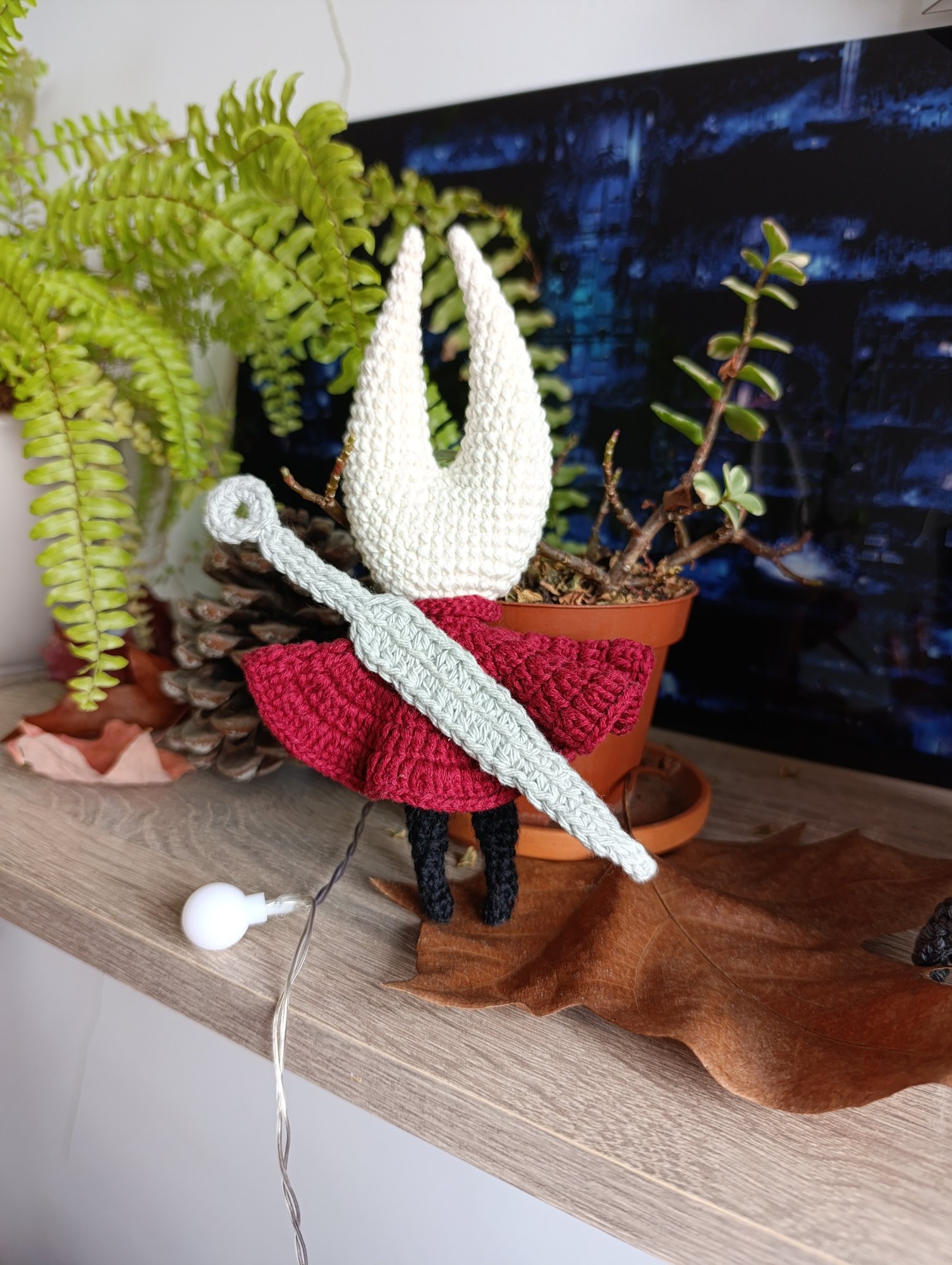 Patron Crochet - Hornet || FR & EN || Inspirée de Hollow Knight Silksong