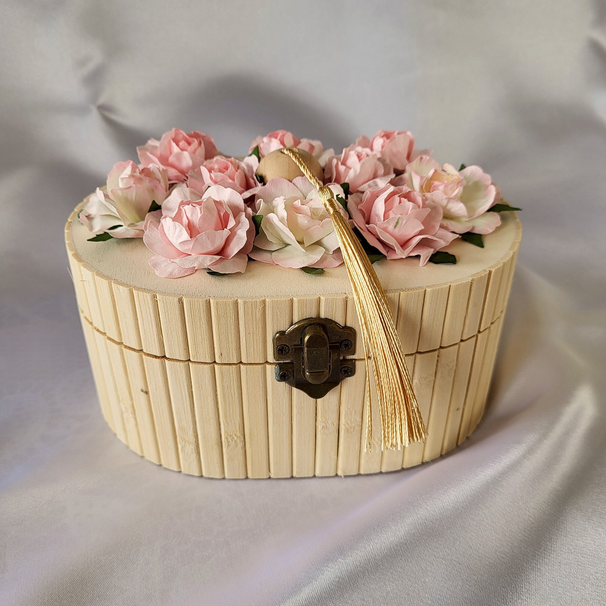 Boîte à bijoux ou trésors "Floralie"