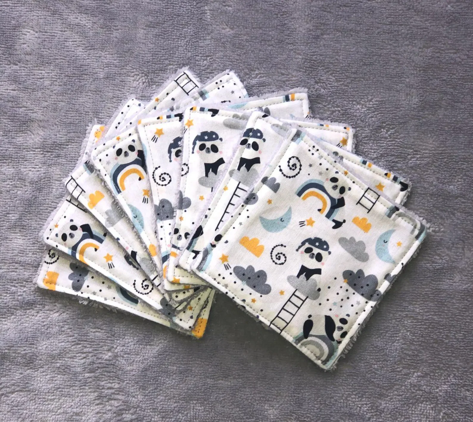 Lot de 8 lingettes démaquillante