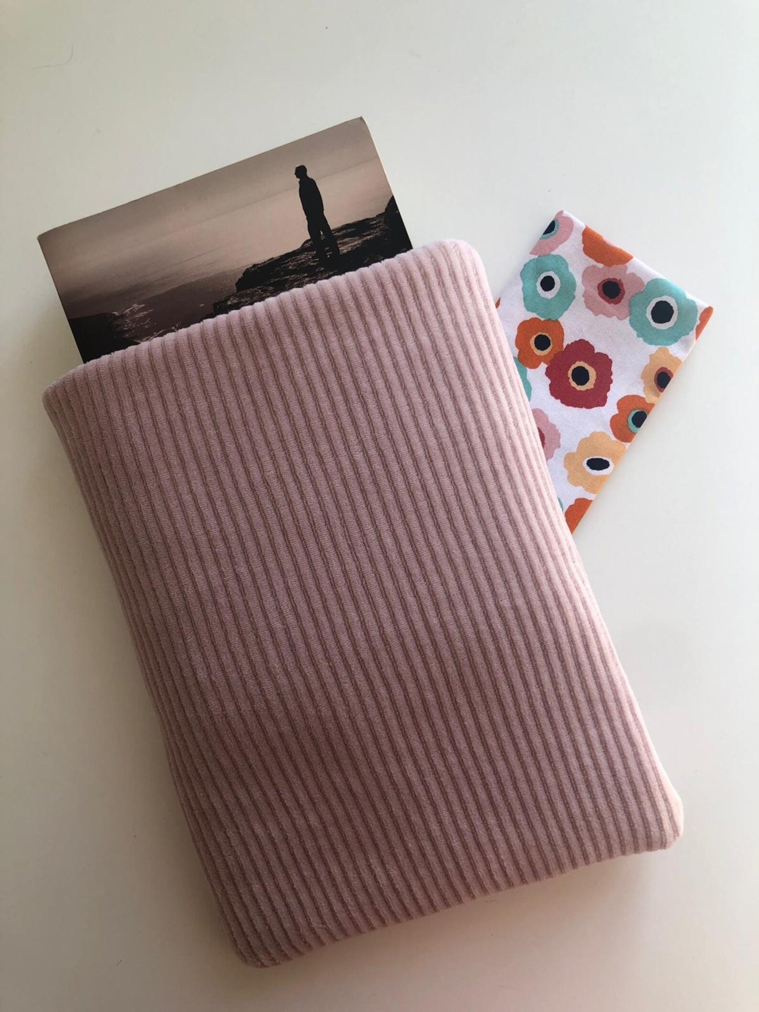 Pochette de livre en tissu