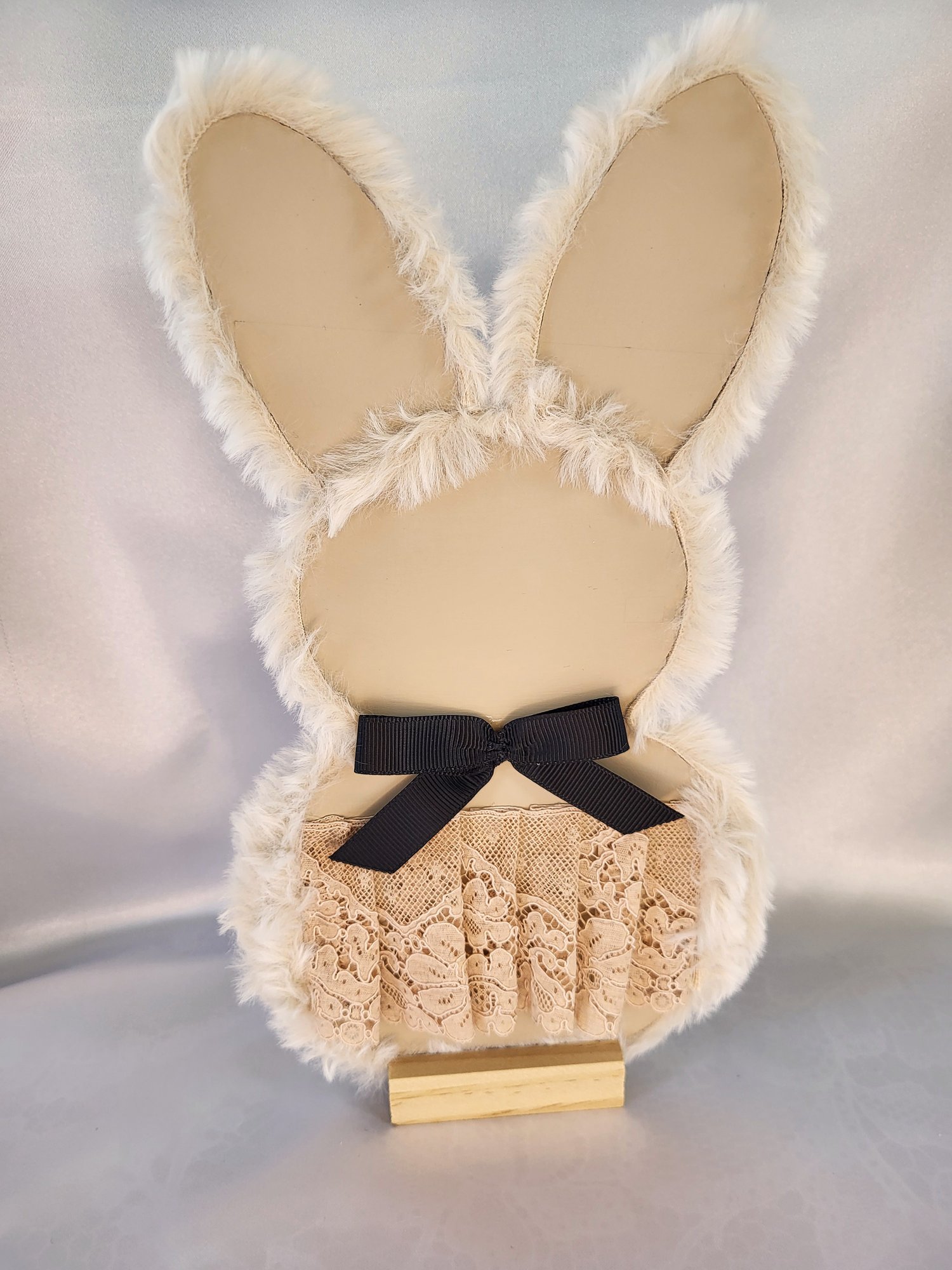 Lapin décoratif double face "Bonnie & Clyde" - modèle 3